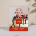 Flyer Panadería de pasteles Tienda de negocios Gran Aper<br><div class="desc">¡Presentamos el "Gran Apertura de la Tienda de Panadería de Pasteles"! Da una impresión agradable con este llamativo volante de personalizable diseñado para anunciar la gran apertura de tu pastelería. Con un diseño delicioso y un amplio espacio para sus detalles, es perfecto para atraer clientes y crear emoción. La impresión...</div>