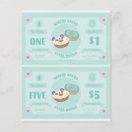 Flyer Panadería Extra Dough Play Money