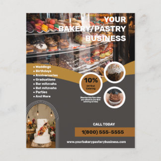 Flyer Panadería / Pastry Business