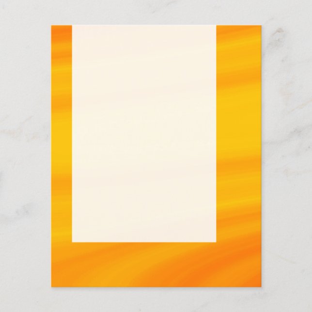 Flyer Panel 011 - Naranja de situación (Frente)