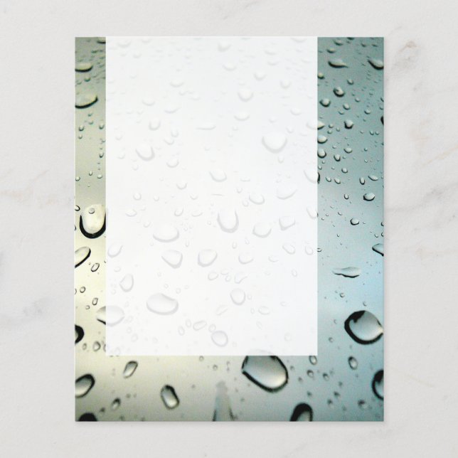 Flyer Panel 017 - Lluvia en mi ventana (Frente)