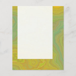 Flyer Panel 032 - Mineral amarillo y verde