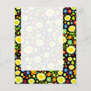 Flyer Panel 053 - Flores de primavera