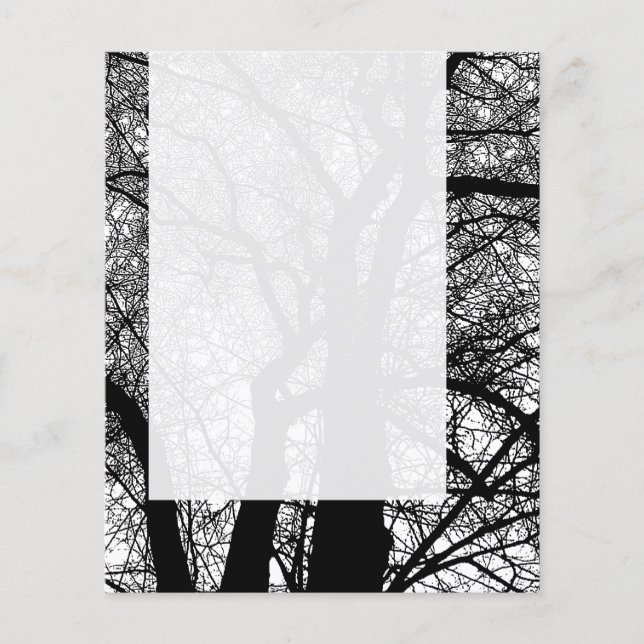 Flyer Panel 054 - Árbol de alto contraste (Frente)