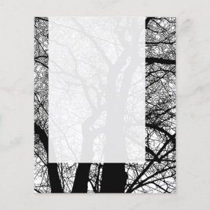 Flyer Panel 054 - Árbol de alto contraste