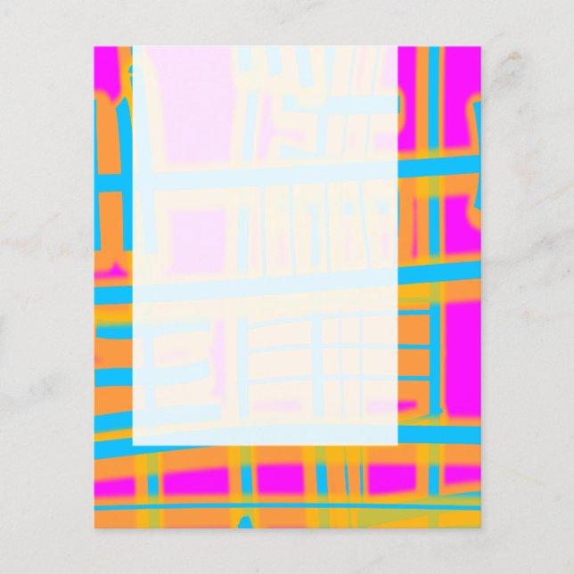 Flyer Panel 059 - Resumen colorido (Frente)