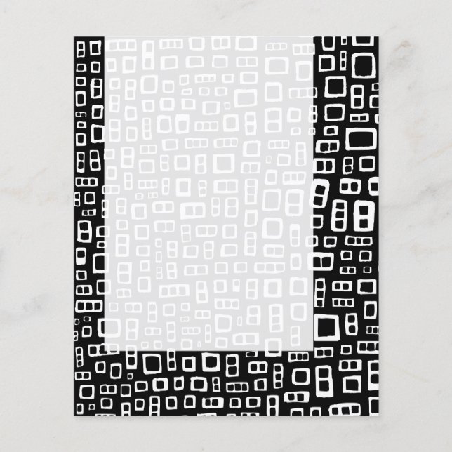 Flyer Panel 086 - Rectángulos abstractos (Frente)