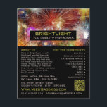 Flyer Pantalla de fuegos artificiales, ventas de fuegos<br><div class="desc">Pantalla De Firework,  Volantes De Publicidad De Ventas De Fireworks Por La Tienda De Tarjetas De Negocios.</div>