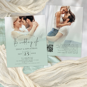 Flyer PAPER 2 Guión de superposición de foto Boda de sab