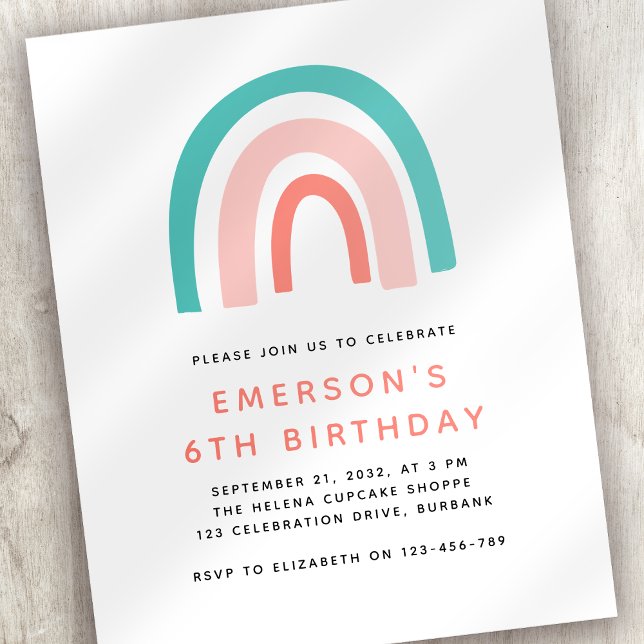 Flyer PAPER Invitación a fiesta de cumpleaños del niño c (Subido por el creador)