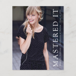 Flyer PAPER Invitación de graduados de TI con máster Min