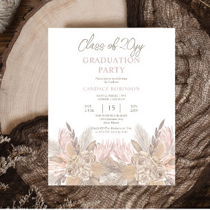 Flyer PAPER Pampas Invitación de los Rosas a la Parte