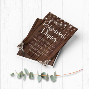 Flyer PAPER Wood String Luces Lace Boda Ensayo
