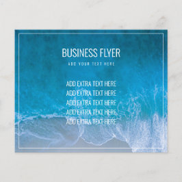 FLYER PARA NEGOCIOS : EL OCÉANO