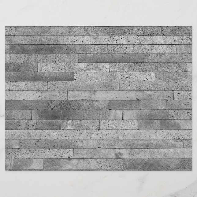 Flyer Pared de ladrillo del basalto (Frente)