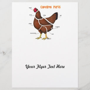 Flyer Partes de Pollo
