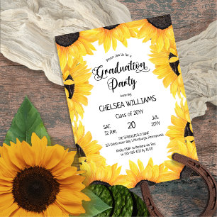 Flyer Partido de Graduación de Flores Sinuosas de Agua P