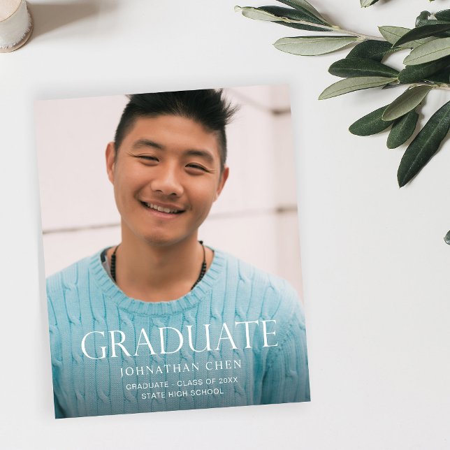 Flyer Partido de Graduación de Foto de Mod de Presupuest (Subido por el creador)