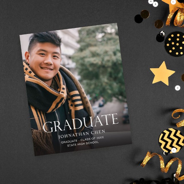 Flyer Partido de Graduación de Foto del Mod Vertical Osc (Subido por el creador)