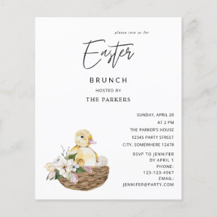 Flyer Pascua Floral de Huevos de Pascua