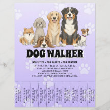 Paseador de Perros de Niños Sentados Promocional P