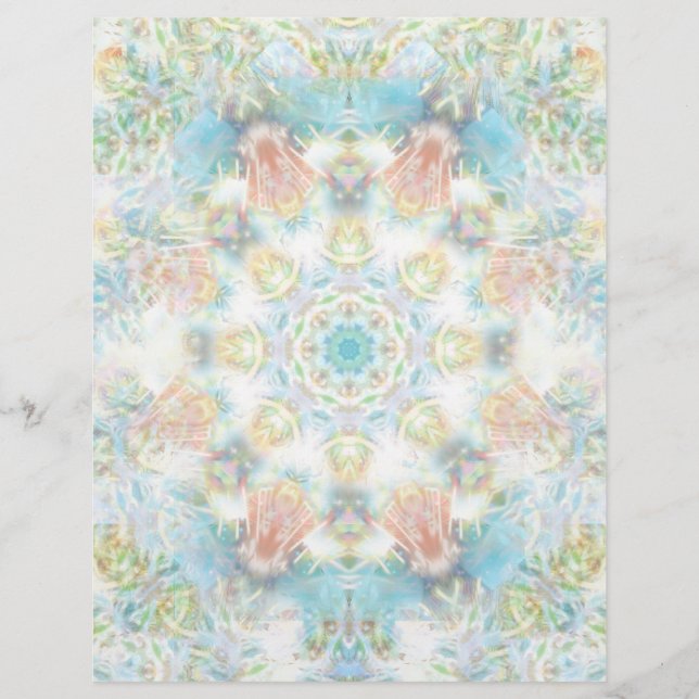 Flyer Pastel Flower Mandala (Frente)