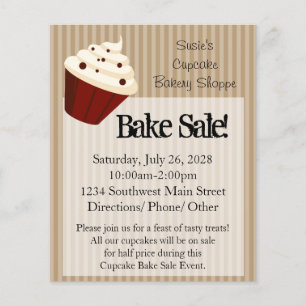 Flyer Pastel pequeño, tiras suaves de Mocha Tiras de ven