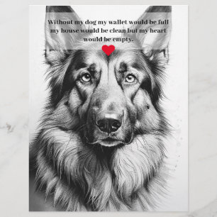 Flyer Pastores de pastor alemanes en venta