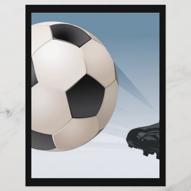 Flyer patada de fútbol (Frente)
