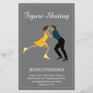 Flyer Patinaje Artístico
