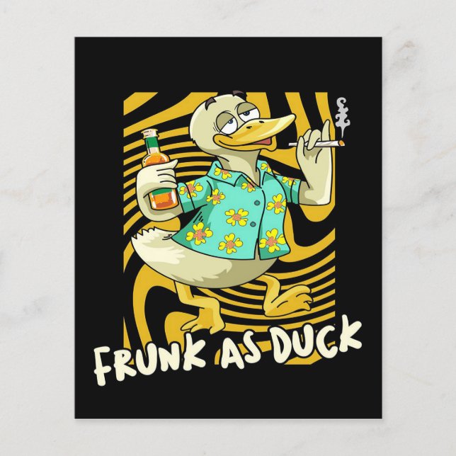 Flyer Pato de maleza embrionaria (Frente)