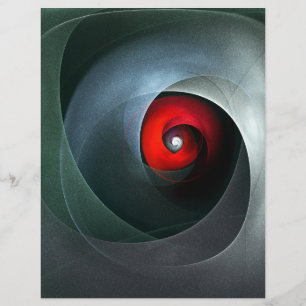 Flyer Patrón De Arte Resumen Artístico Moderno De Swirl