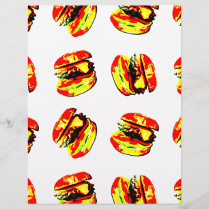 Flyer Patrón de hamburguesas