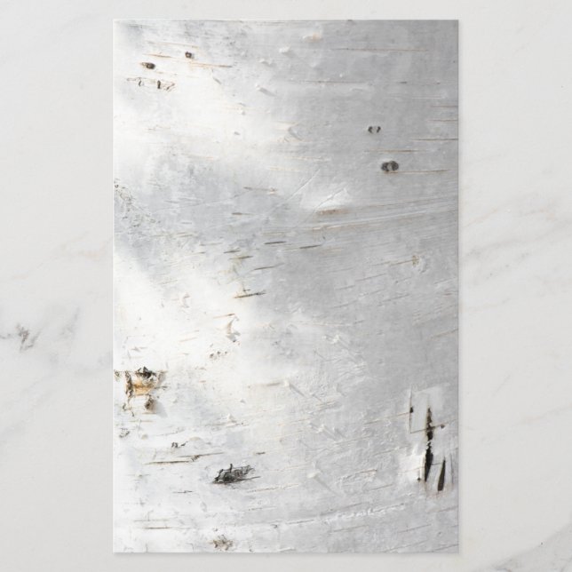 Flyer Patrón de la corteza de Birch (Frente)