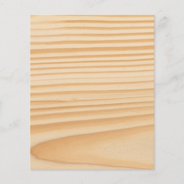 Flyer Patrón de tablas de madera (Frente)