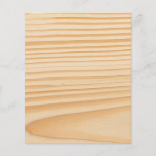 Flyer Patrón de tablas de madera