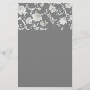 Flyer Patrón floral