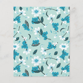 Flyer Patrón lúdico de Koala Cuta Arte Animal y Natural