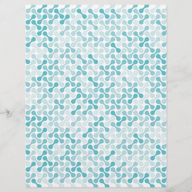 Flyer Patrón metabólico azul (Frente)