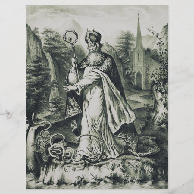 Flyer Patrona de San Patricio de Irlanda (Frente)