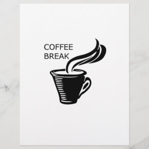 Flyer Pausa de café