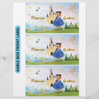 Flyer pegatina de cuadro