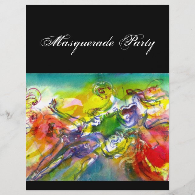 Flyer Pelota de mascaradas, danza y música de la carnava (Frente)