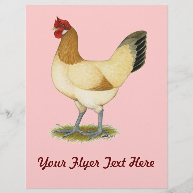 Flyer Penedesenca: Gallina trigueña (Frente)