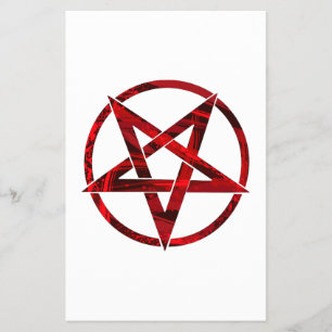 Flyer Pentagrama del Diablo Rojo