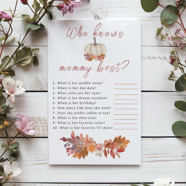 Flyer Pequeña Calabaza que conoce mejor Baby Shower a ma (Subido por el creador)