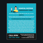 Flyer Pérdida del pelo, dermatólogo, clínica dermatológi<br><div class="desc">Pérdida De Pelo,  Dermatólogo,  Volantes De Publicidad De Clínica Dermatológica Por La Tienda De Tarjetas De Negocios.</div>
