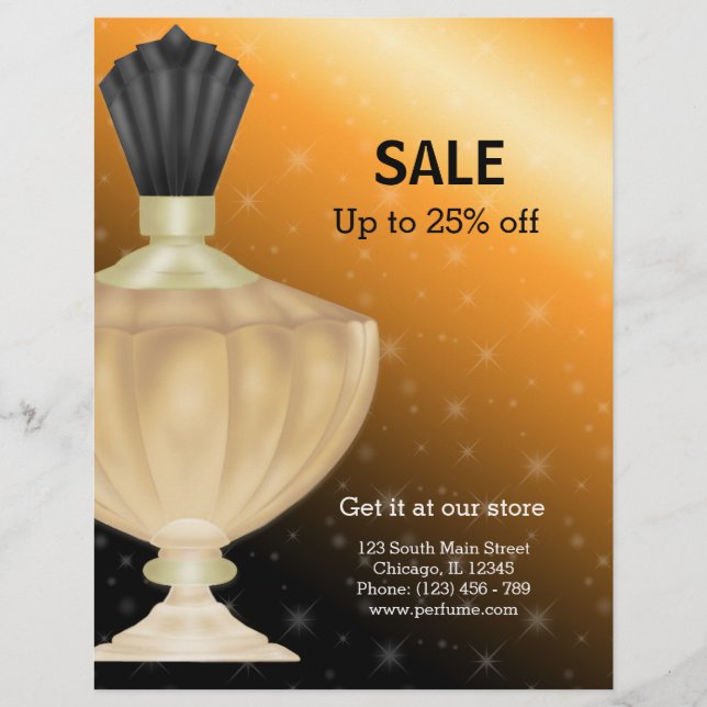 Flyer Perfume (Frente)