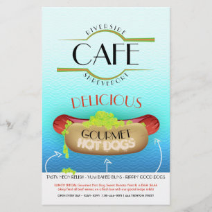 FLYER PERRO CALIENTE GOURMET