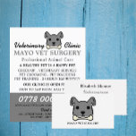 Flyer Perro gris, veterinario, servicio veterinario<br><div class="desc">Volante publicitario para perros grises,  veterinarios y de servicio veterinario por la tienda de tarjetas de visita.</div>